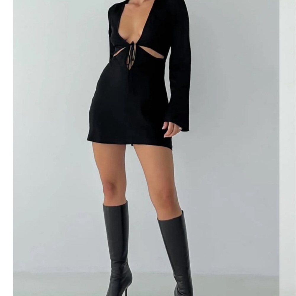Rumored Black Cut-Out Dress